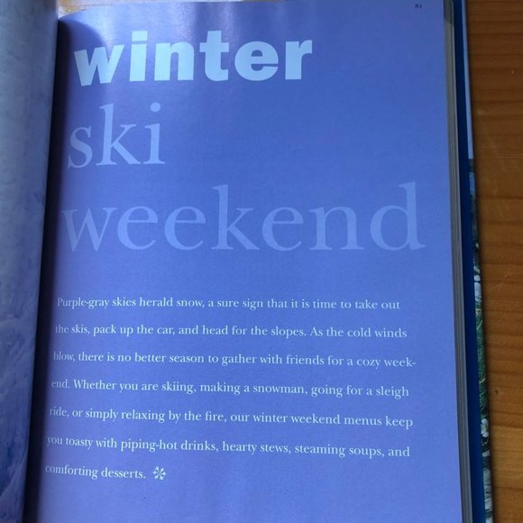 Gourmet's Weekends Seasonal Menus and Recipes for Casual Gatherings Hardcover - Picture 7 of 8